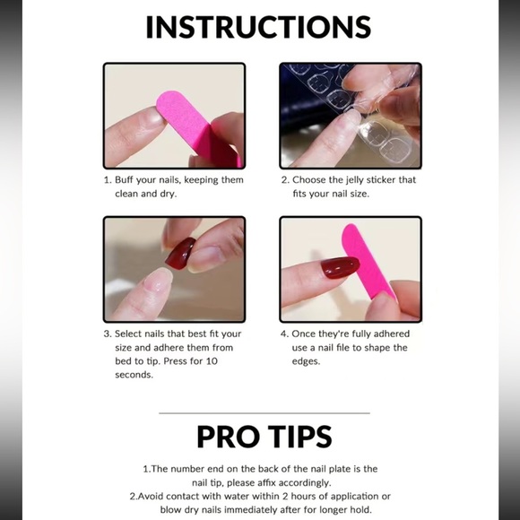 Acrylic Short Square Tip Winter Wonderland Pastel Nails Manicure Holiday - Picture 4 of 5